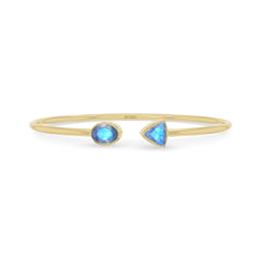 labradorite cut bracelet