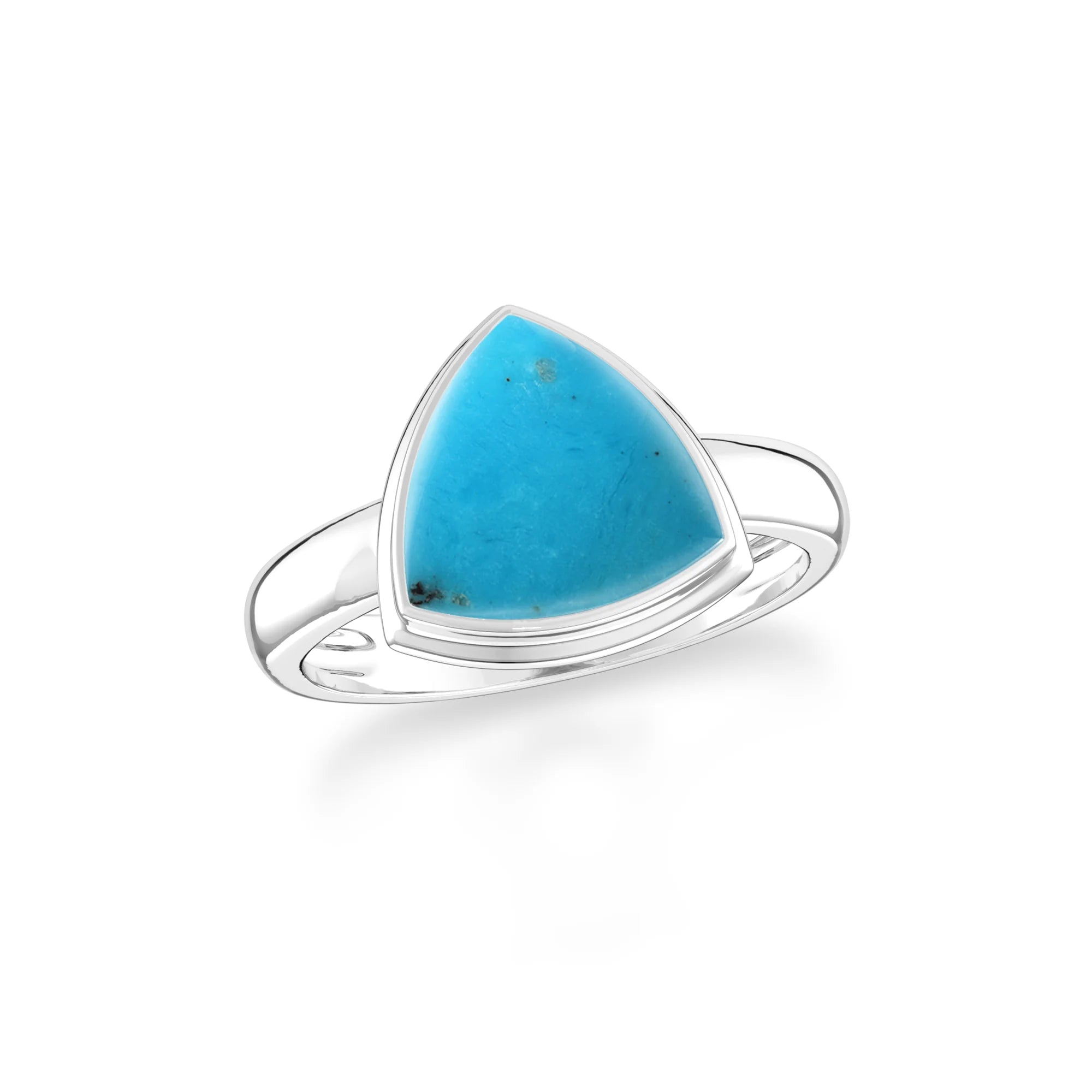 turquoise bezel-set ring