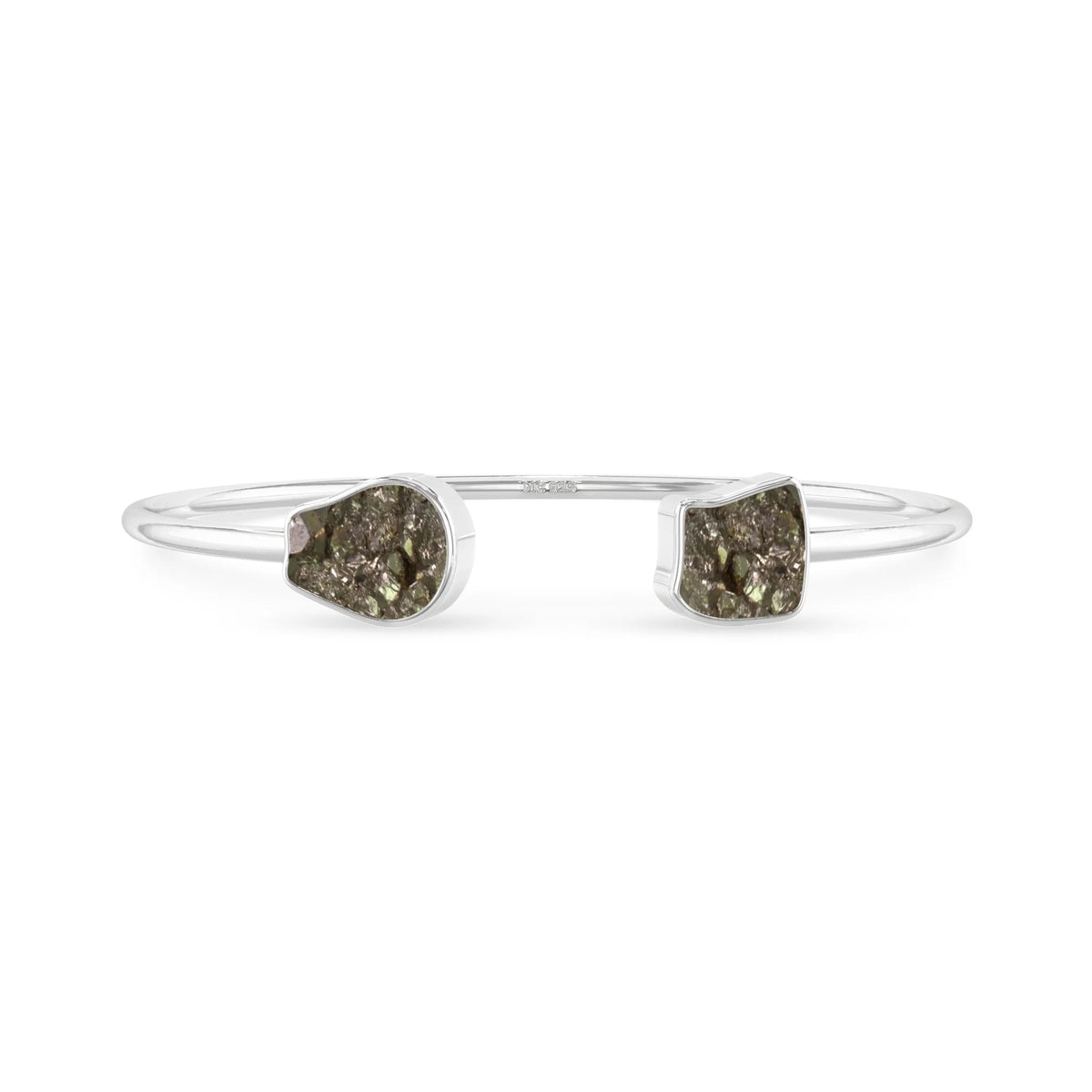 pyrite twister bracelet