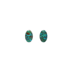 chrysocolla earrings 
