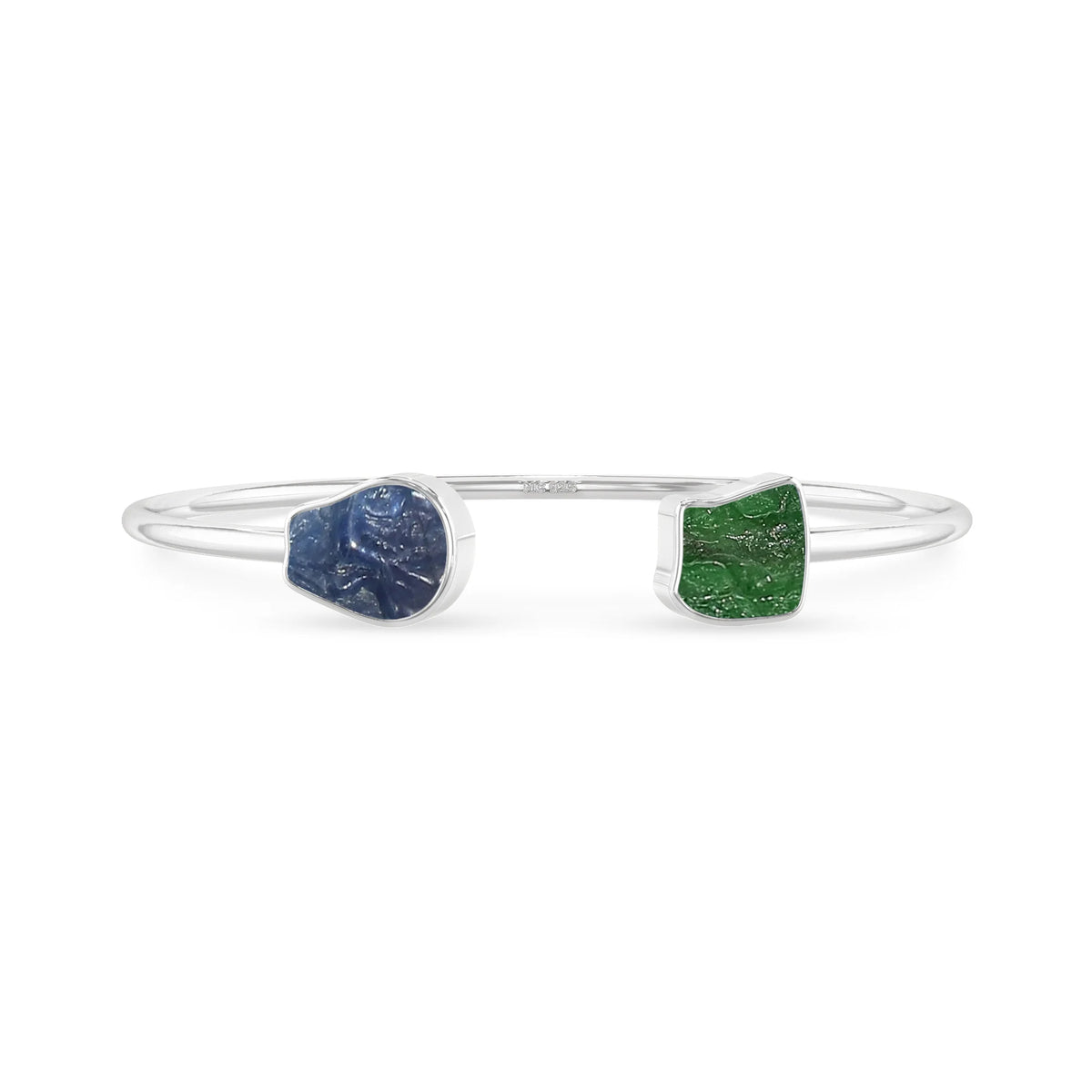 blue sapphire twister bracelet
