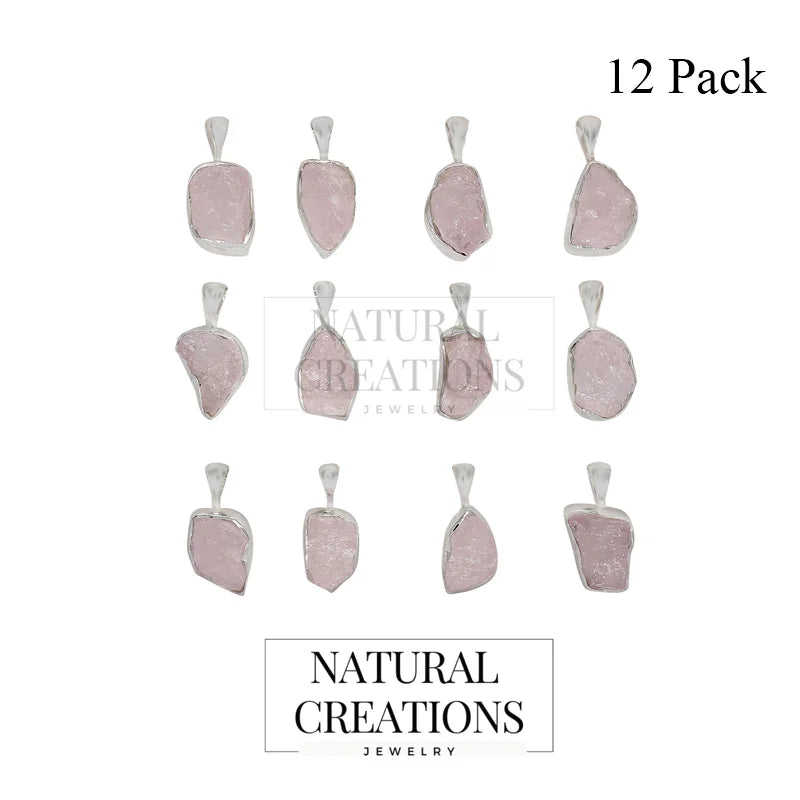 rose quartz pendant