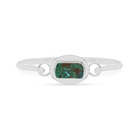 chrysocolla rough bracelet