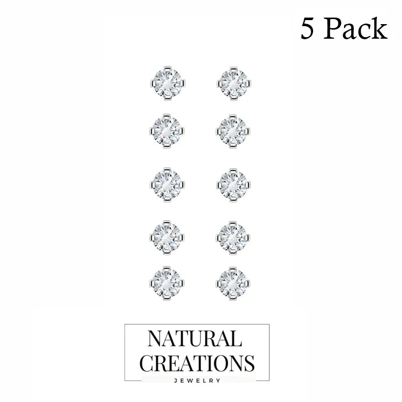 white topaz earrings 