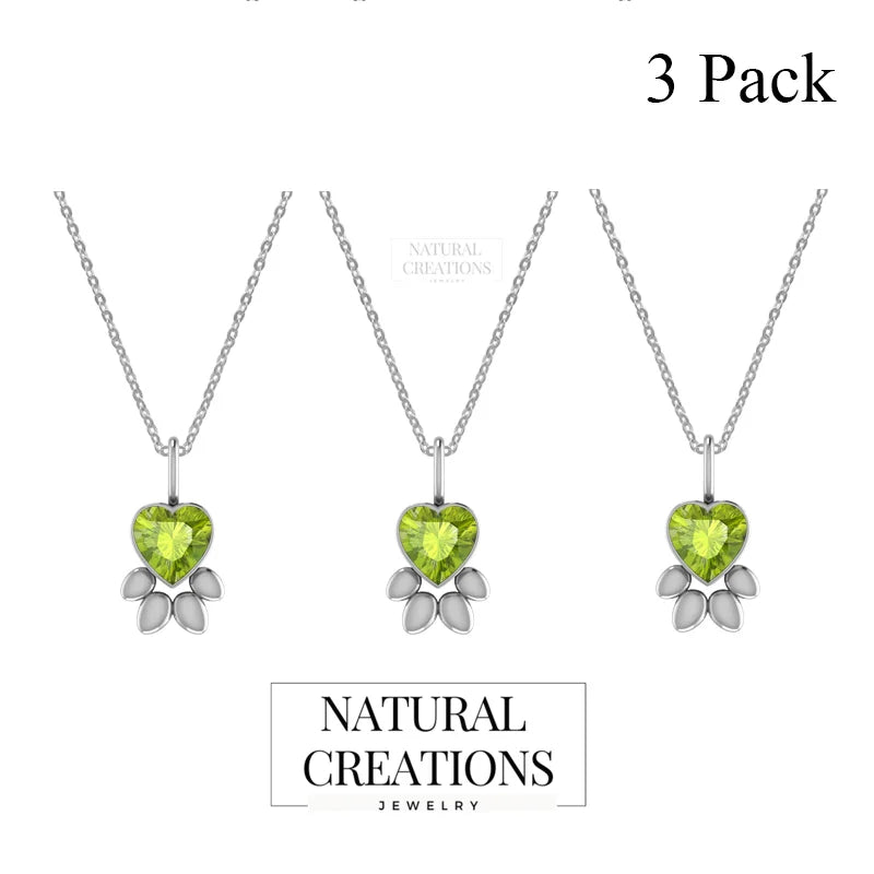 peridot pendant