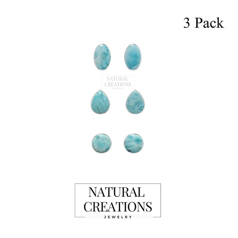 larimar earrings 