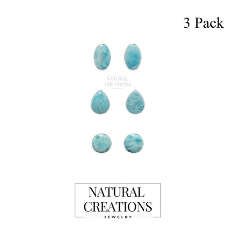 larimar earrings 
