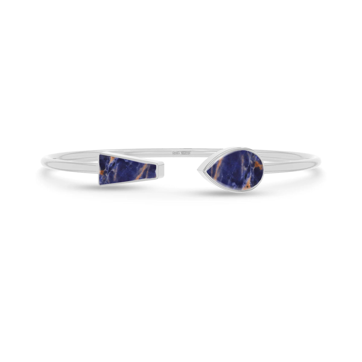 sodalite cab bracelet