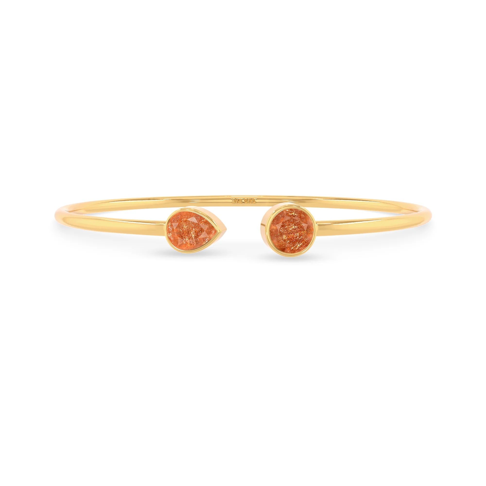 sunstone cut bracelet
