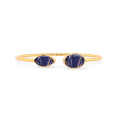 sodalite cab bracelet
