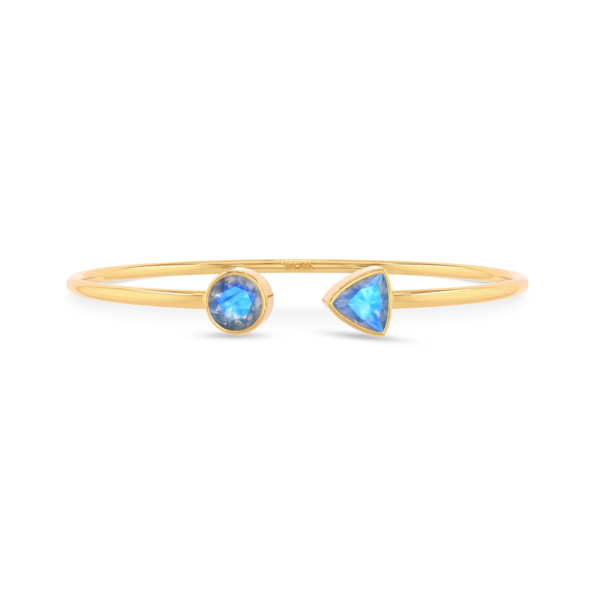 labradorite cut bracelet