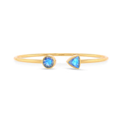 labradorite cut bracelet