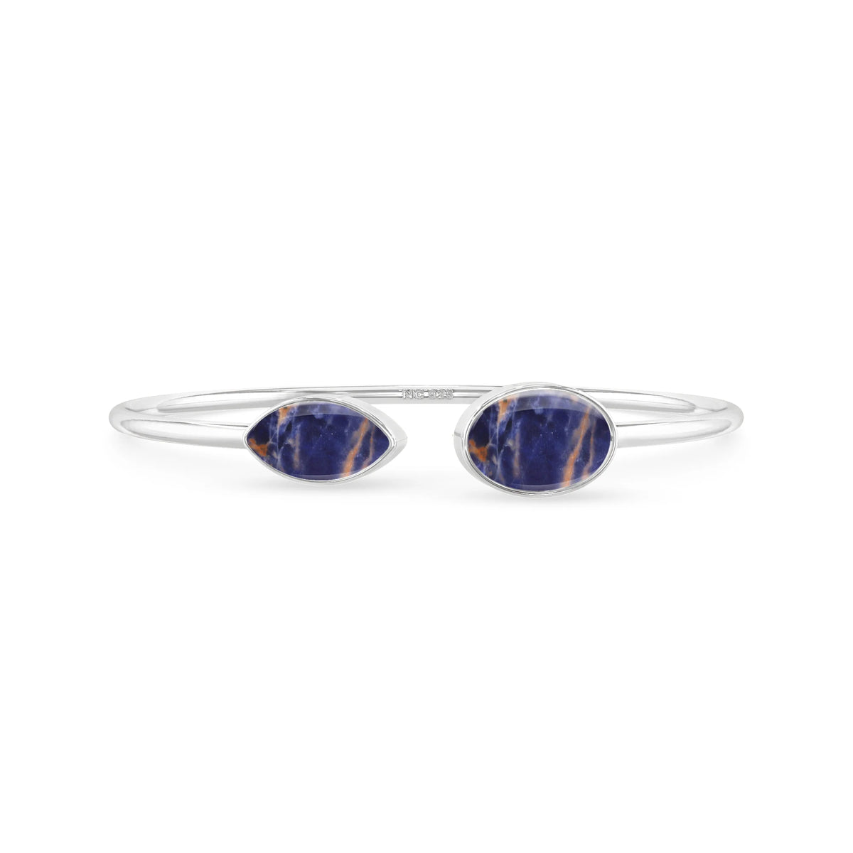 sodalite cab bracelet