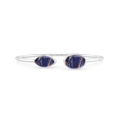 sodalite cab bracelet