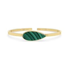 malachite rough bracelet