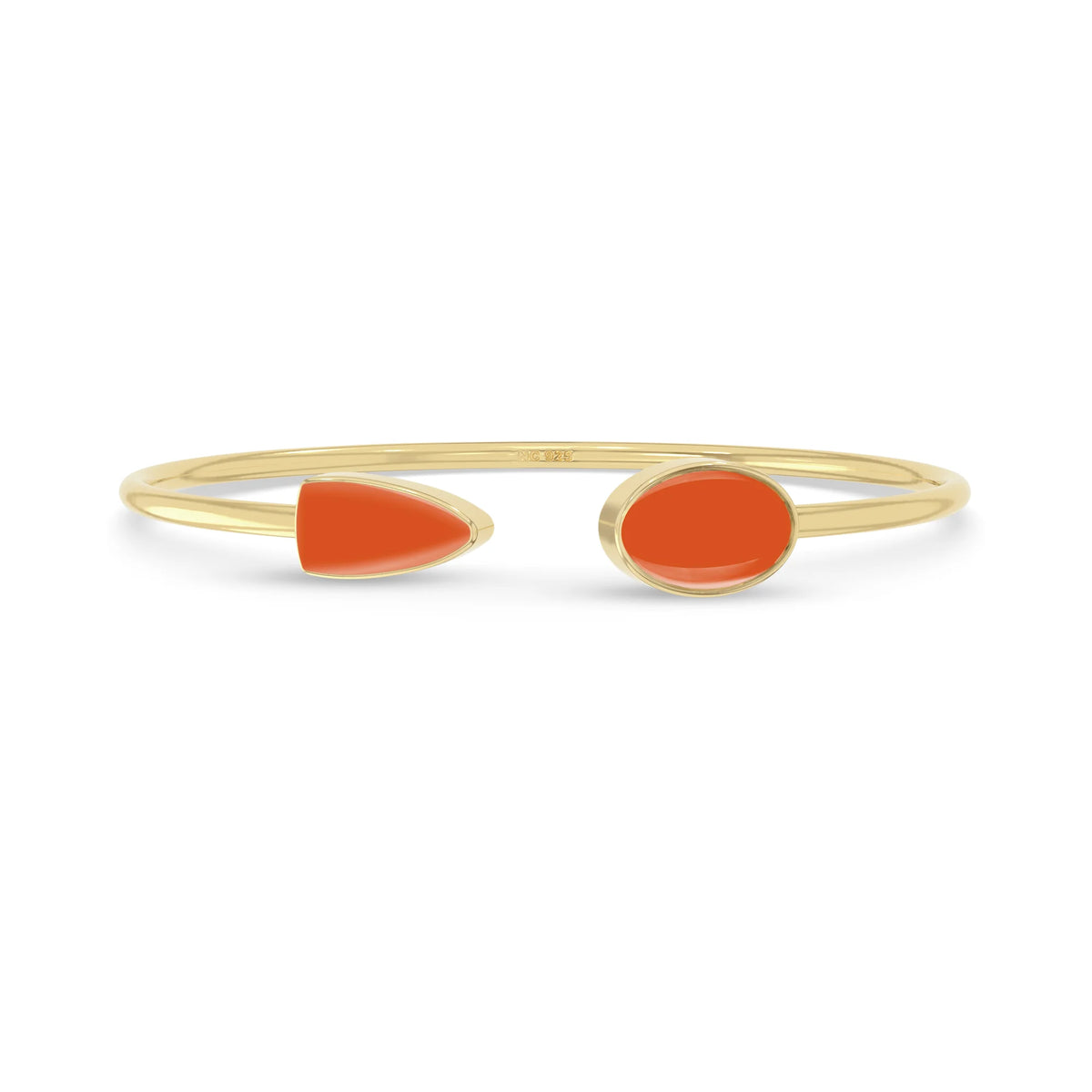 carnelian cab bracelet