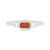 sunstone rough bracelet