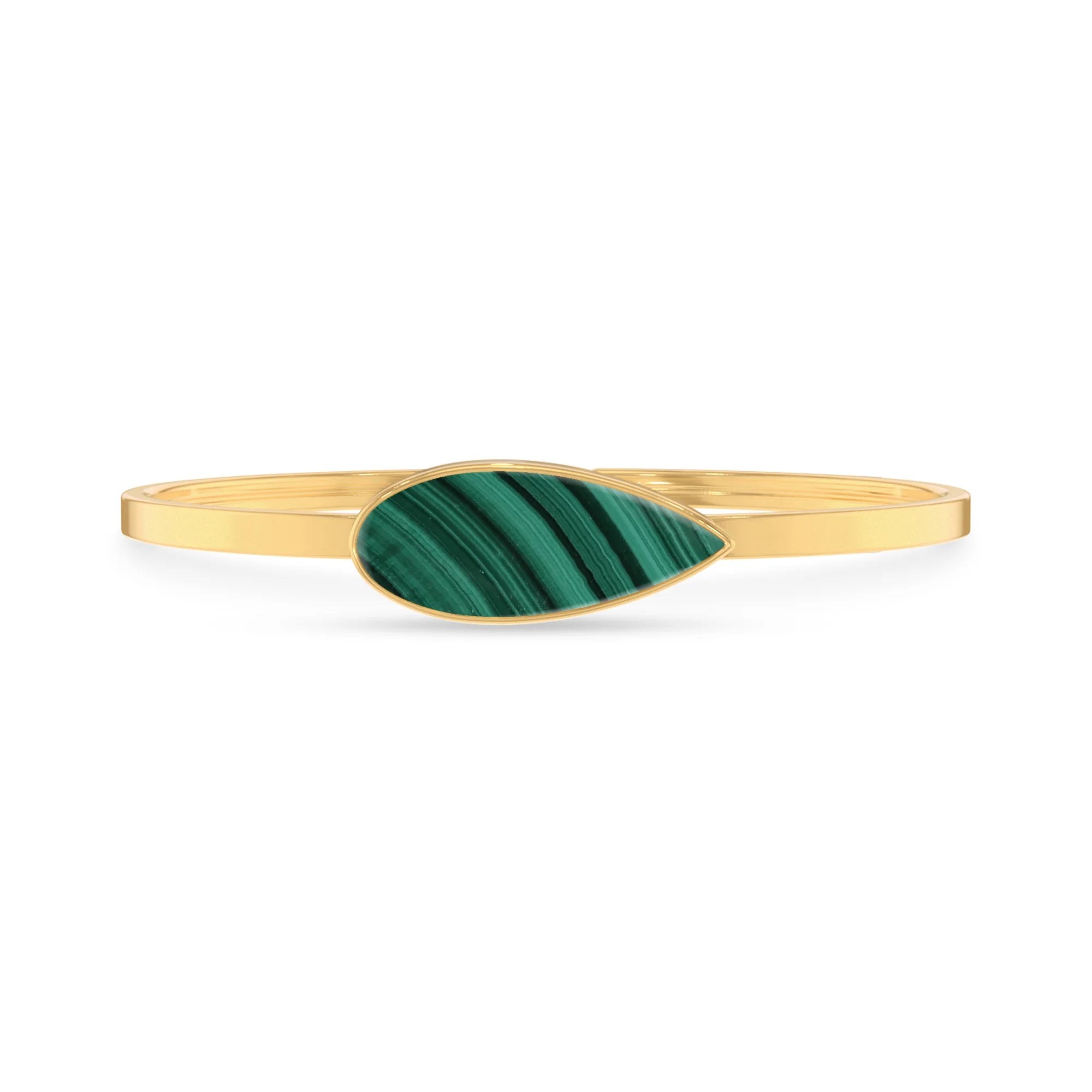 malachite rough bracelet
