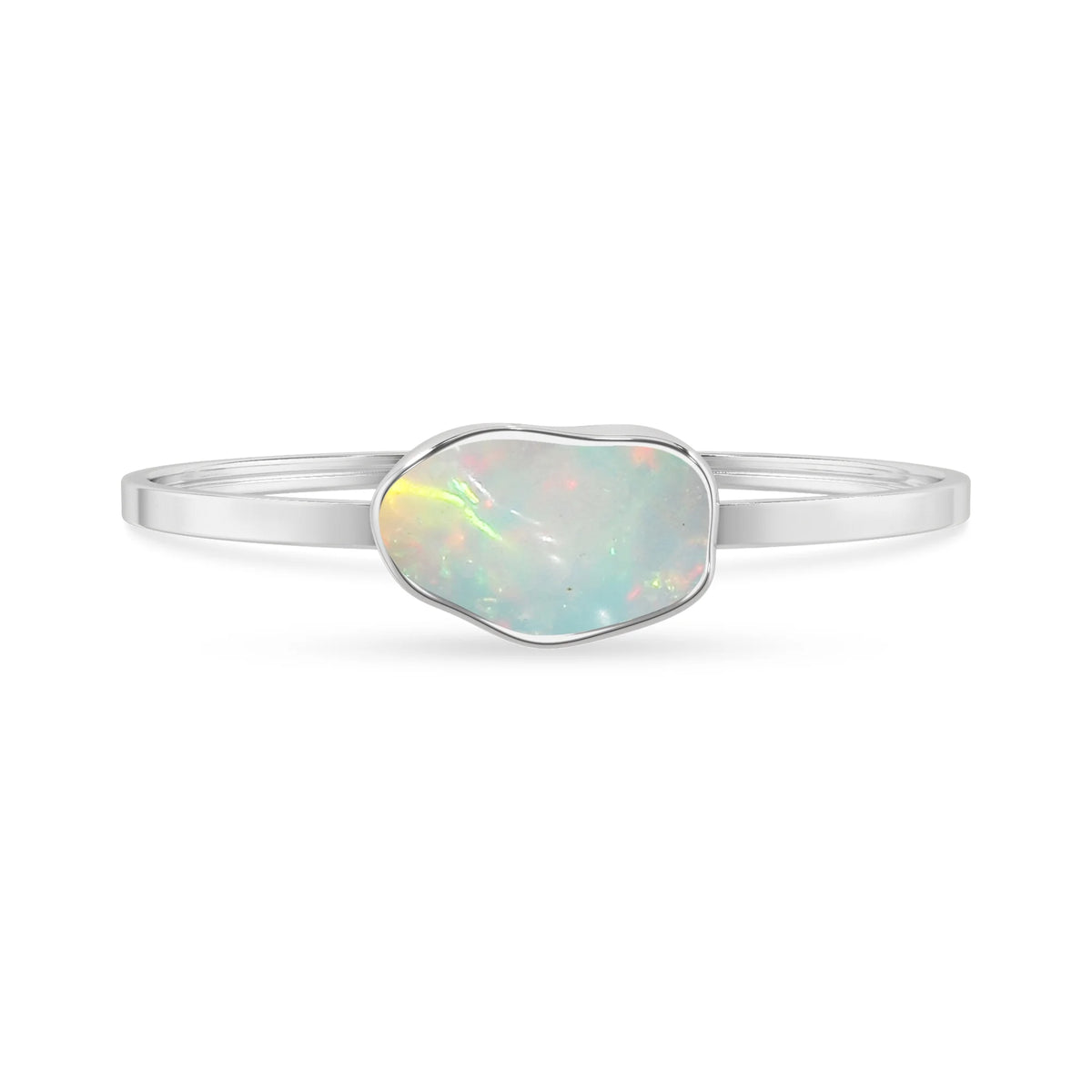 ethiopian opal rough bracelet
