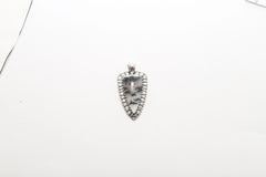 dendritic opal pendant