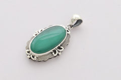 malachite pendant