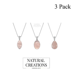 rose quartz pendant