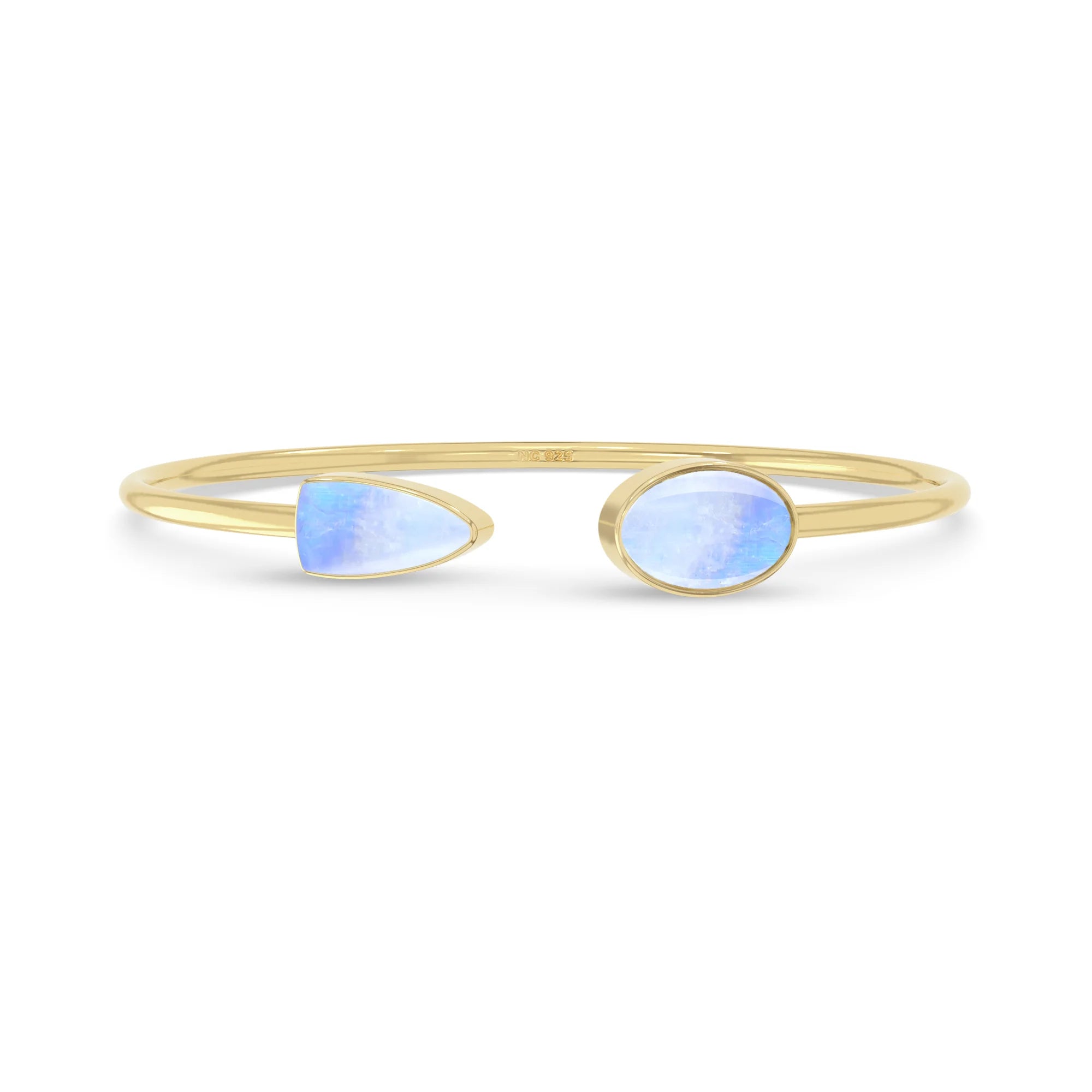 purple moonstone cab bracelet