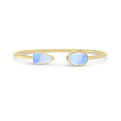 purple moonstone cab bracelet