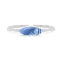 blue opal rough bracelet