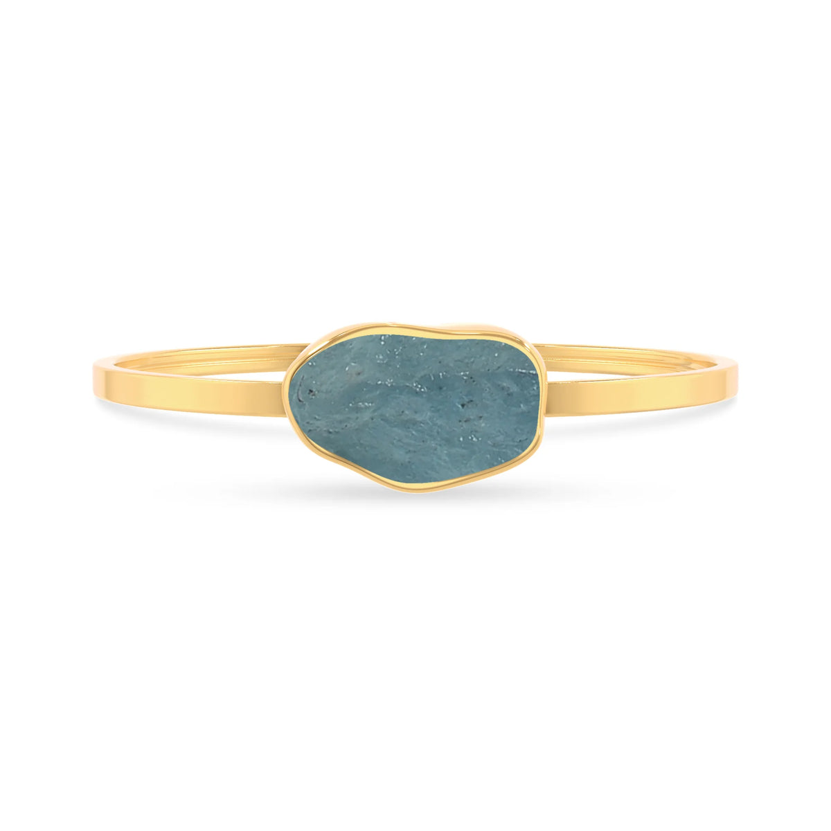 aquamarine rough bracelet