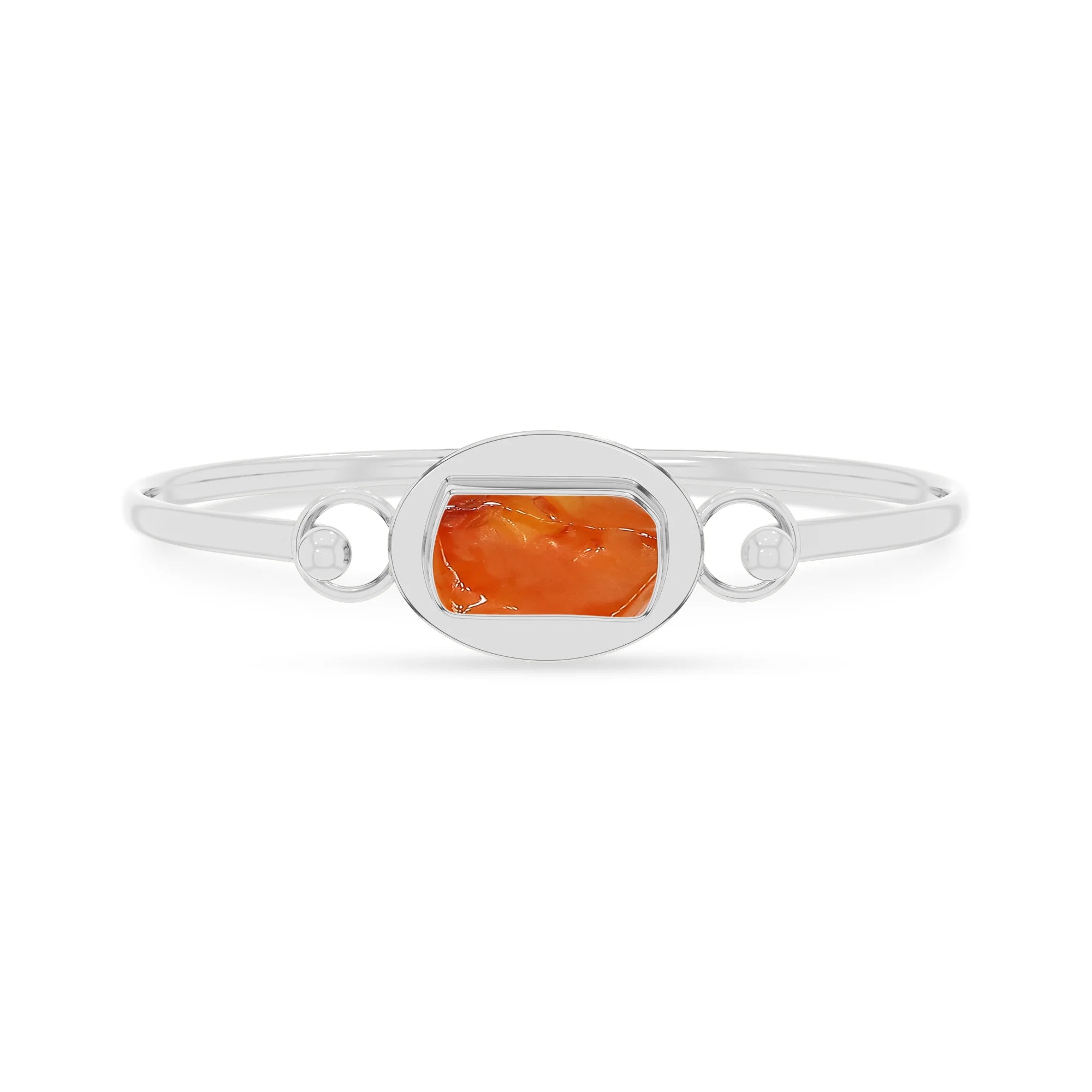 carnelian rough bracelet