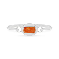 carnelian rough bracelet