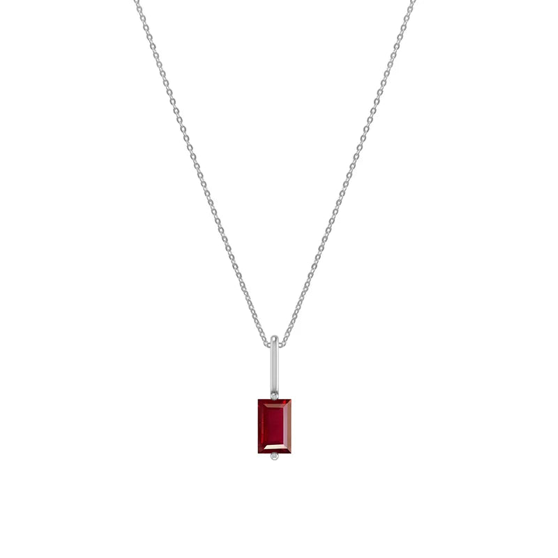 garnet pendant