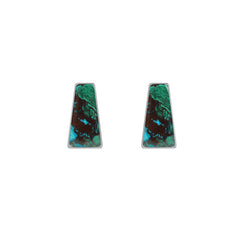 chrysocolla earrings