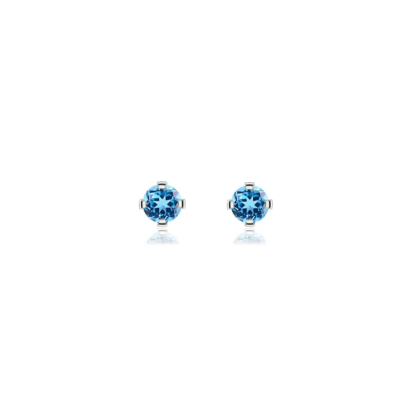 swiss blue topaz earrings 