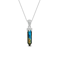 labradorite pendant