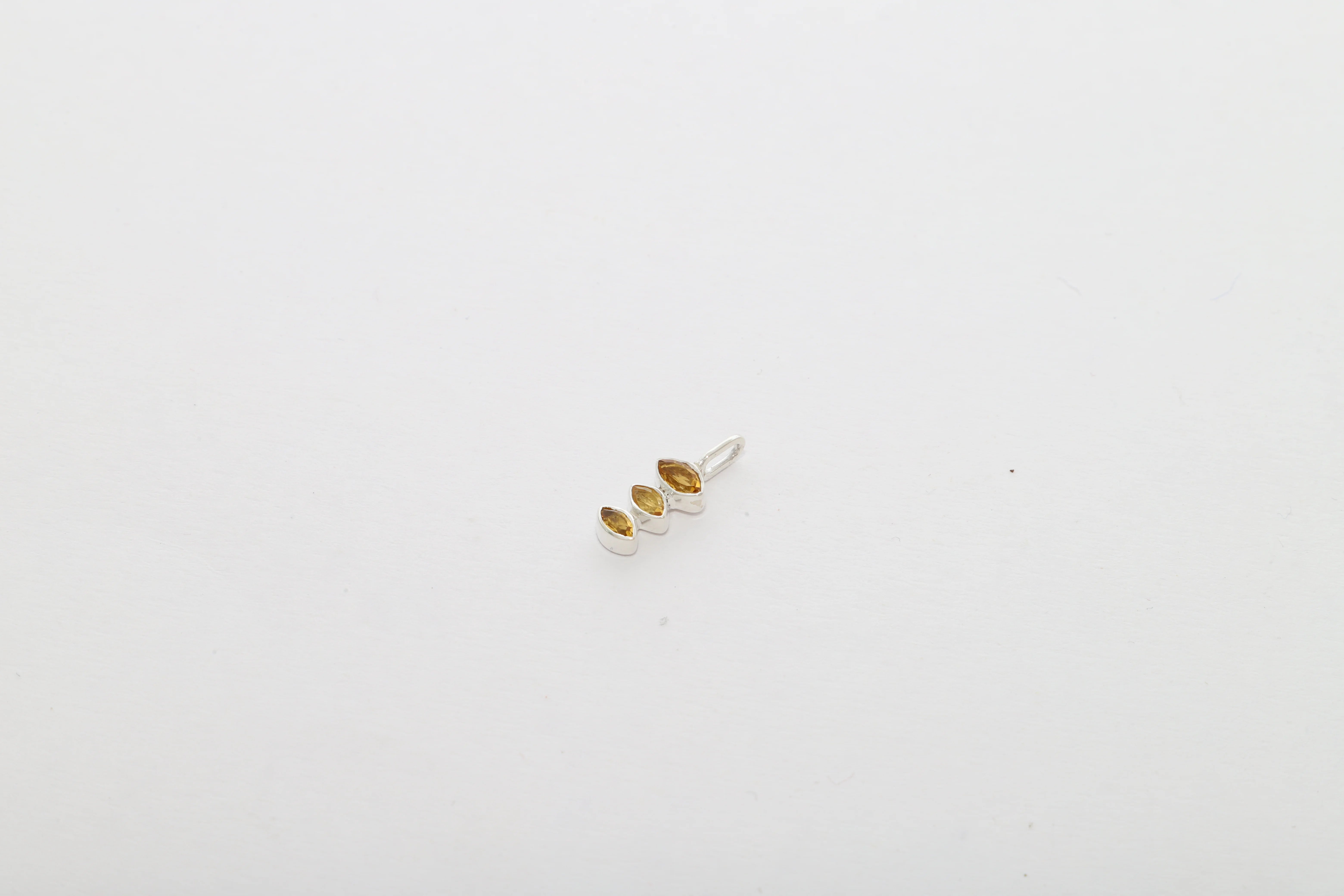 citrine pendant