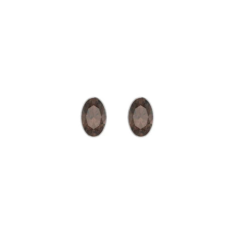 smoky quartz earrings 