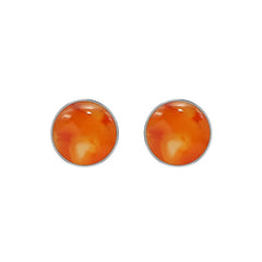 carnelian cab earrings