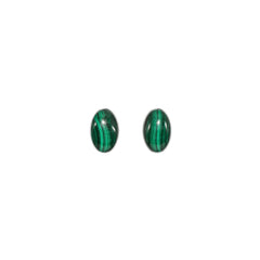 malachite earrings 
