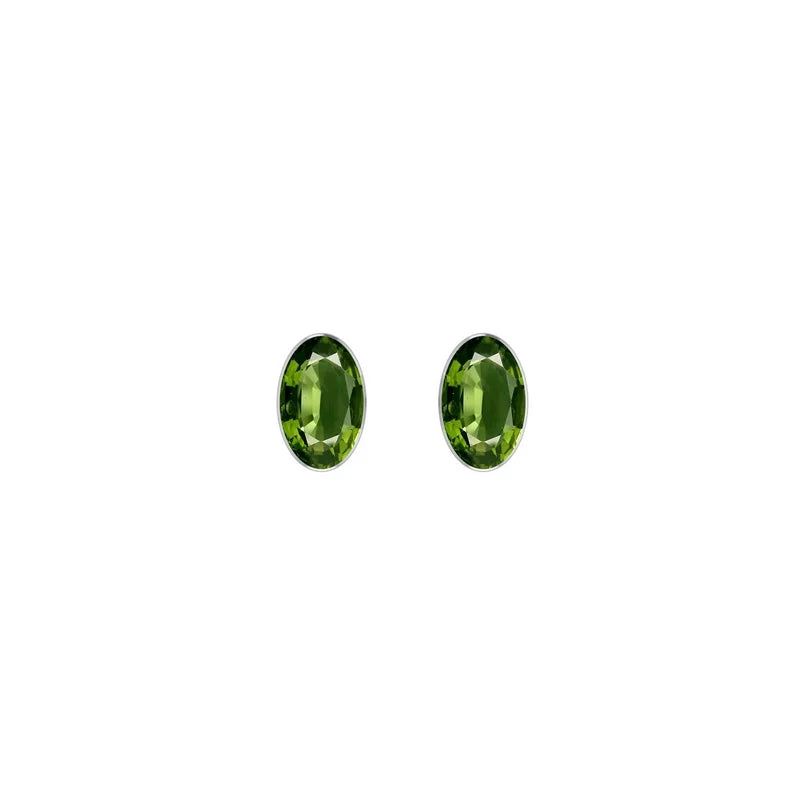 moldavite earrings 