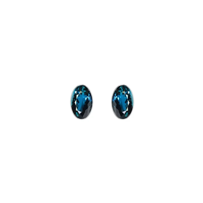 london blue topaz earrings 