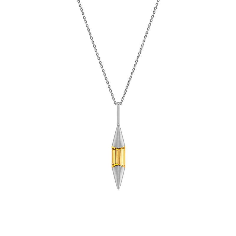 citrine pendant