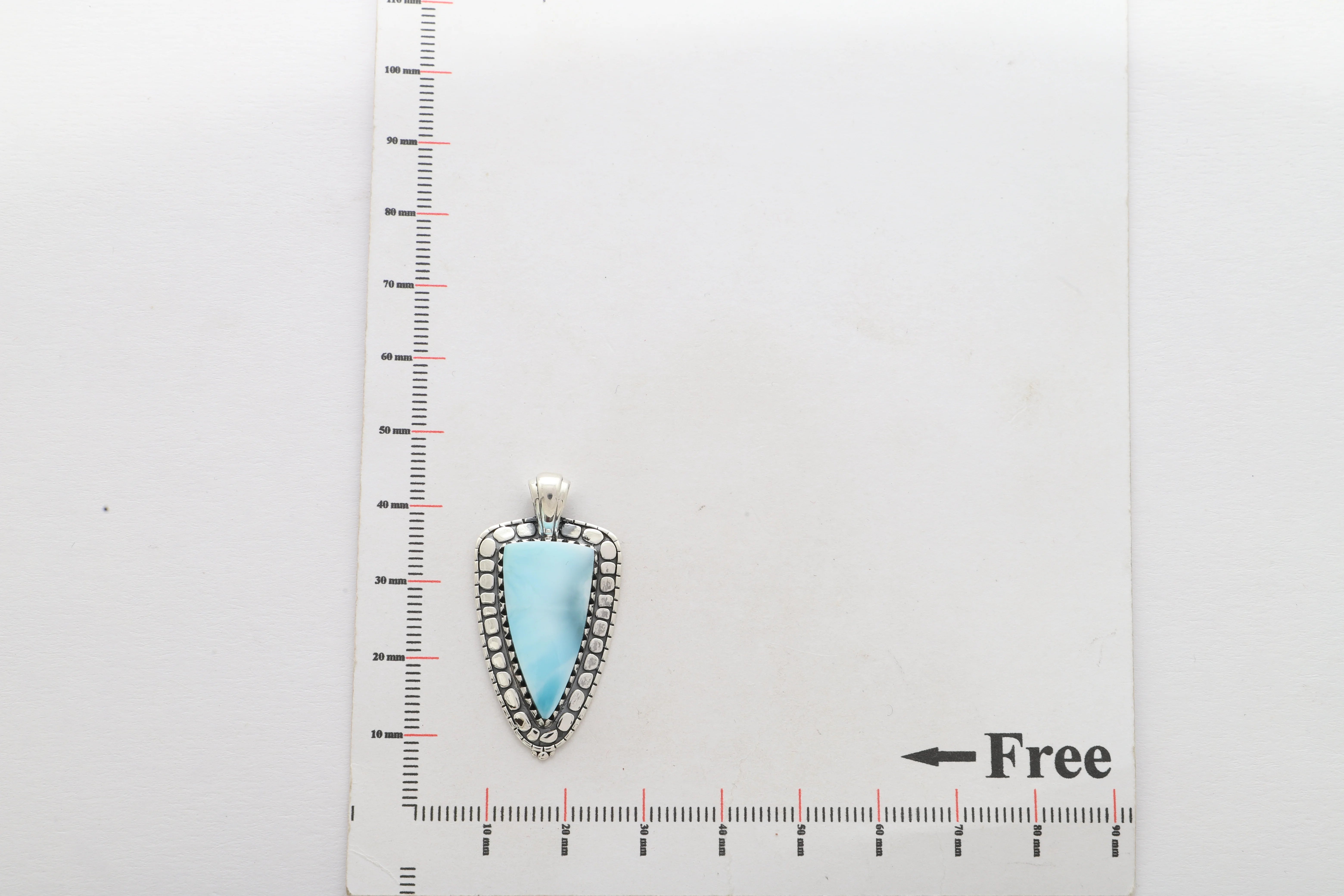 larimar pendant