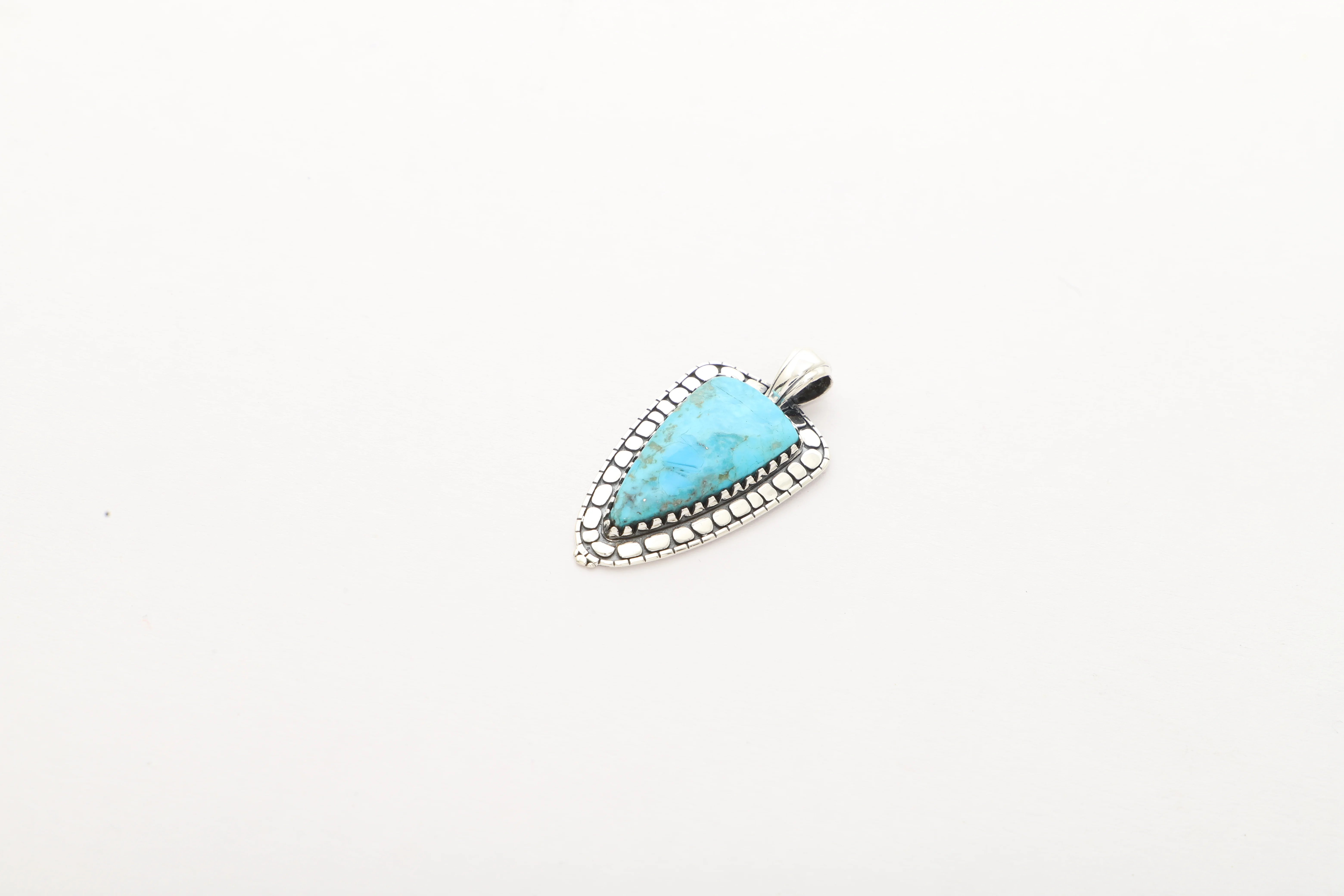 compressed-turquoise-blue pendant