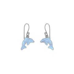 rainbow moonstone earrings