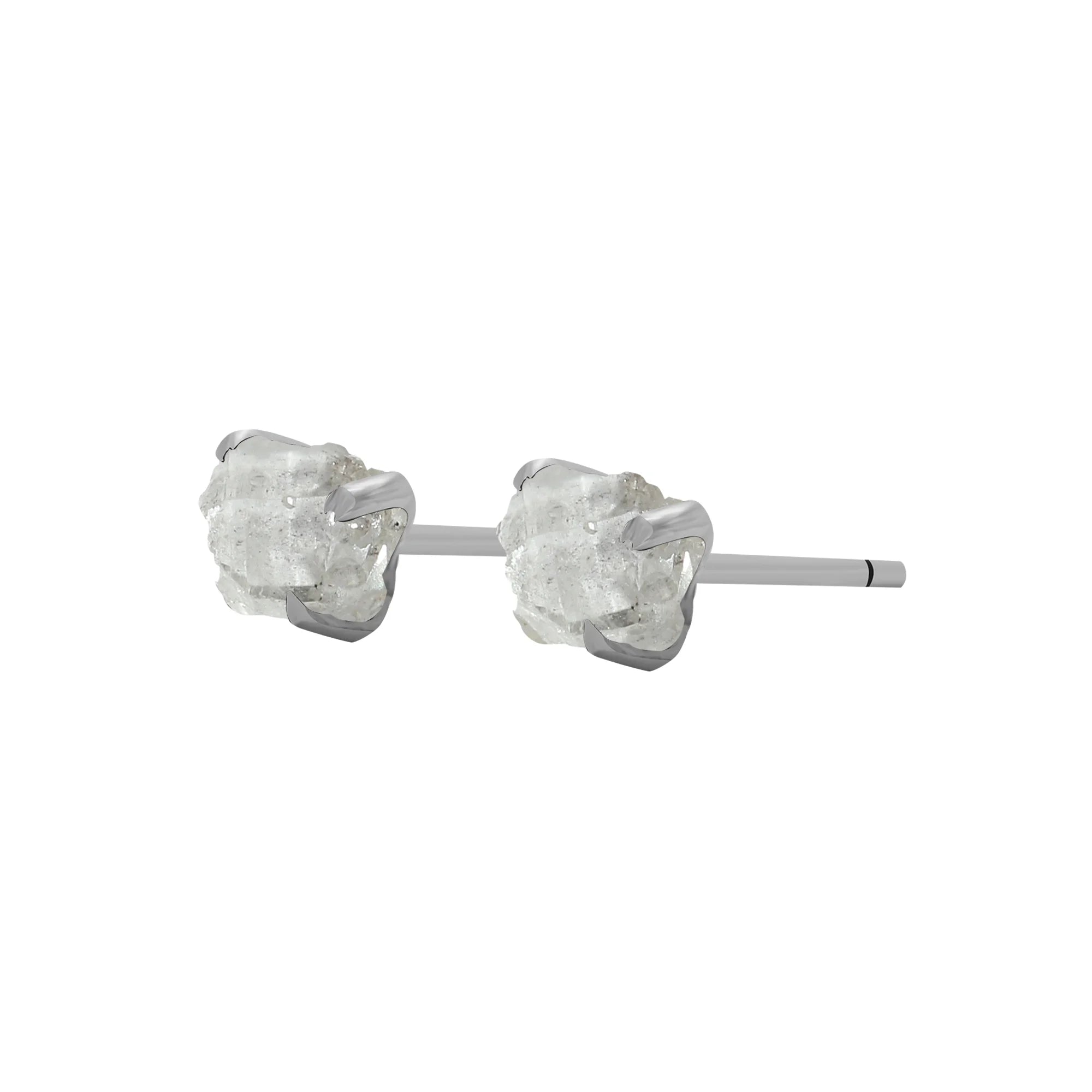 petroleum quartz earrings 