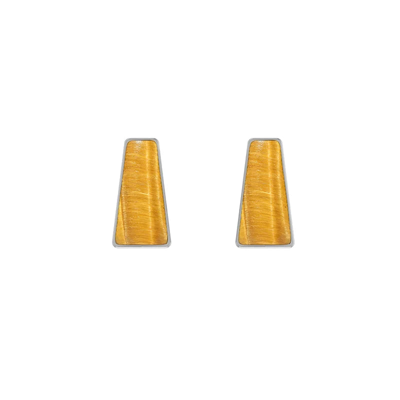 tiger eye earrings