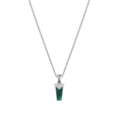 malachite pendant