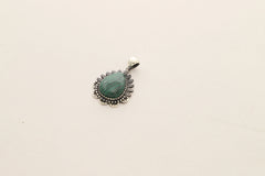 malachite pendant
